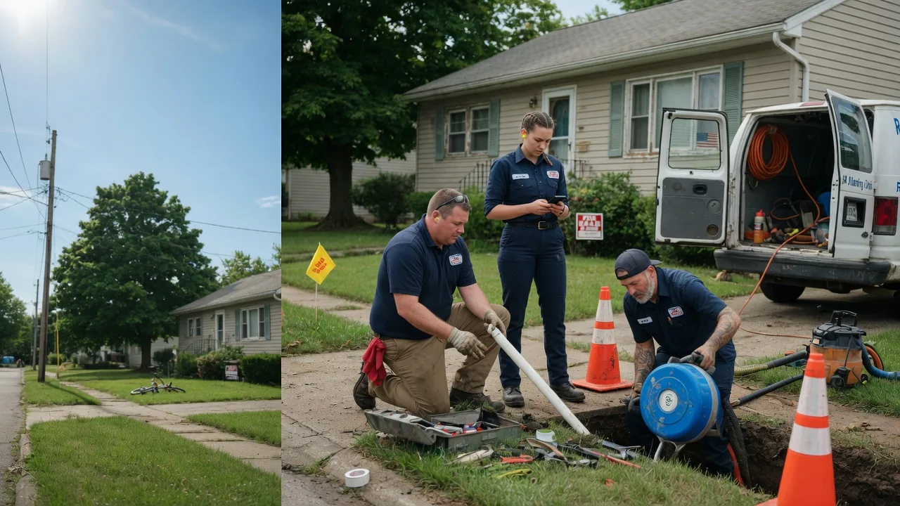 Sewer Line Repair in Worden, IL near me
